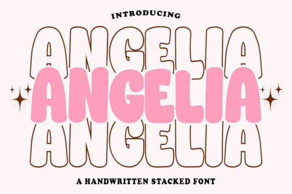 Angelia Stacked: The Premium Display Typeface for Scroll-Stopping Campaigns