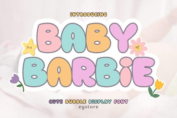 Baby Barbie: A Playful Display Font for Modern Editorial Design