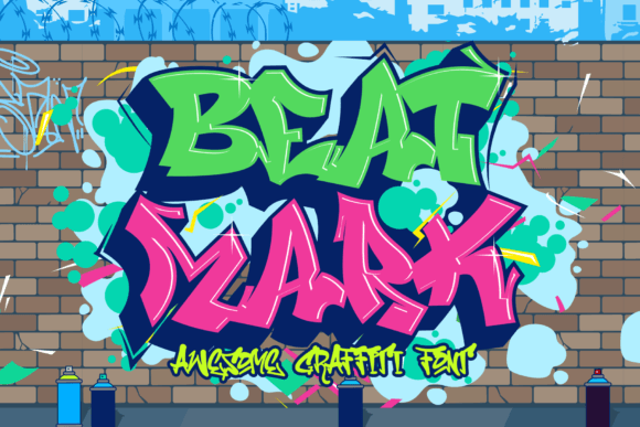 Beat Mark Typeface: Urban Editorial Design for Bold Content