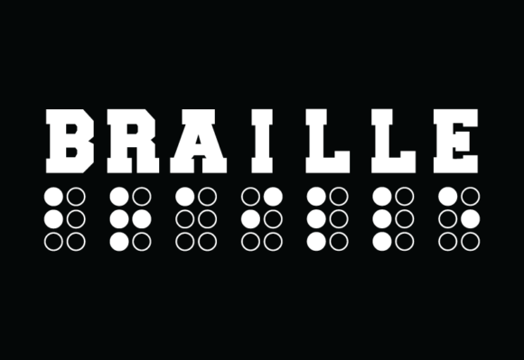 Braille: A Powerful Display Font for Inclusive Campaigns