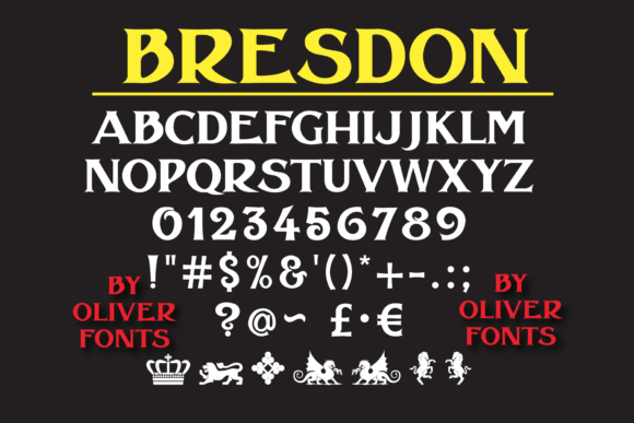 Bresdon: A Masculine Display Font for Editorial Design