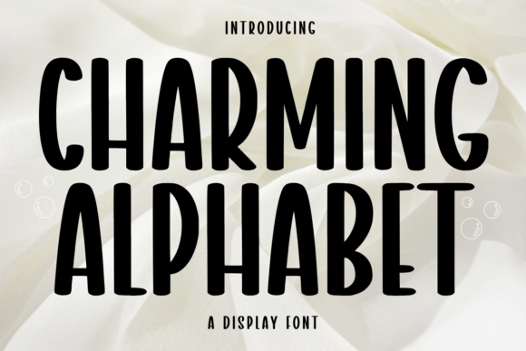 Charming Alphabet: The Perfect Typeface for Polished Brand Visuals