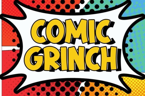 Comic Grinch: The Joyful Display Font for Creative Makers