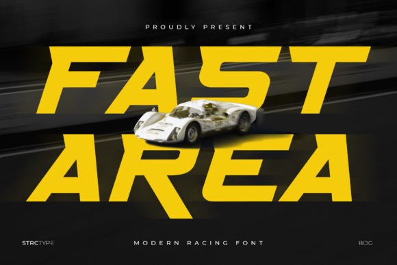 Fast Area: The Dynamic Display Font for High-Impact Web Design
