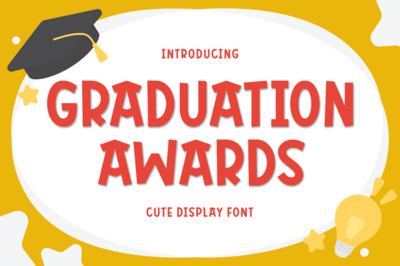 Graduation Awards: The Perfect Display Font for Your Brand