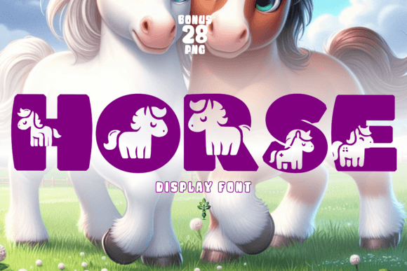 Horse Font: A Distinguished Display Typeface for Modern Web Design