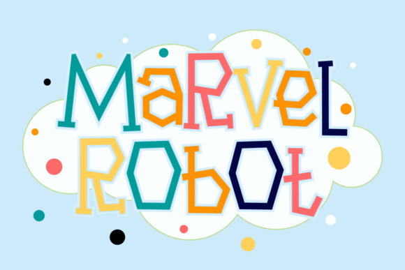 Marvel Robot: The Playful Typeface for Branding Success