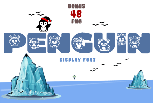 Penguin Display Font for Memorable Small Business Branding