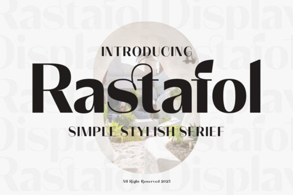 Rastafol: An Elegant Display Font for Standout Branding
