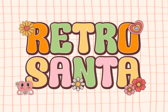 Retro Santa: The Premium Display Font for Vintage-Style Branding