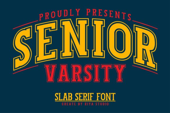 Senior Varsity: A Dynamic Display Typeface for Modern Web Design
