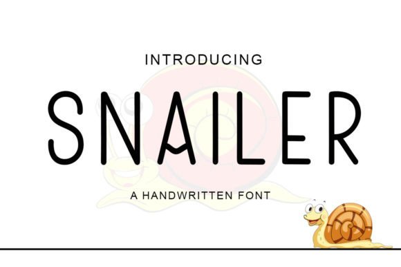 Snailer: The Luxury Display Font for Premium Web Design