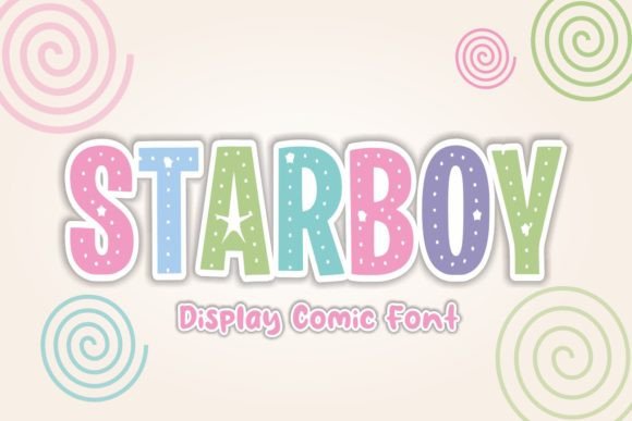 Starboy: The Cheerful Display Font for Creative Makers