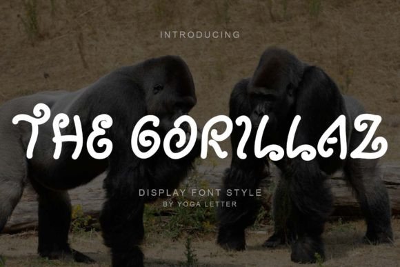 The Gorillaz: A Unique Display Font for Bold Branding