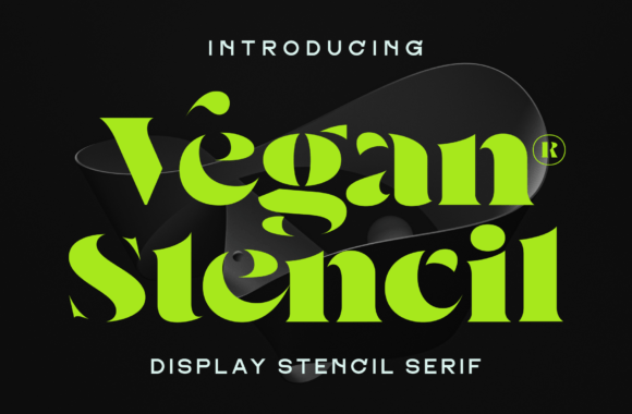 Vegan: A Bold Display Font for Modern Editorial Design