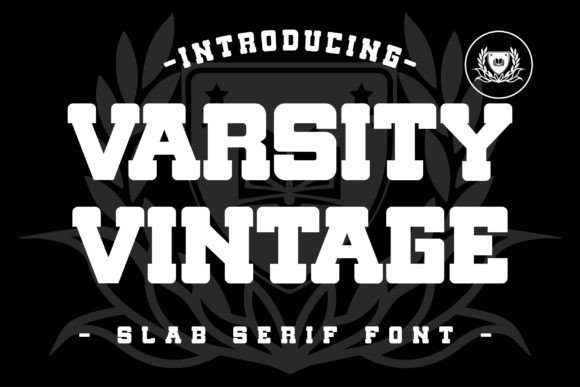 Vintage Varsity: The Perfect Sporty Typeface for Bold Branding